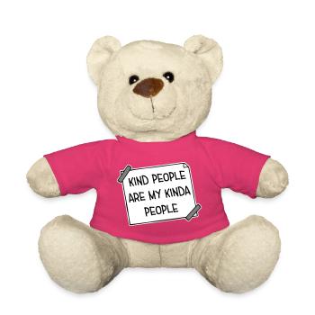 Les gens gentils sont mon genre de gentillesse - Nounours - rose - Devant