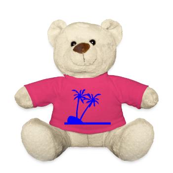 Palmiers - Nounours - rose - Devant