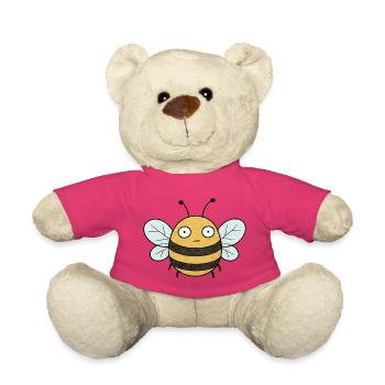 PETITS ACTIVISTES | Bee - Nounours - rose - Devant