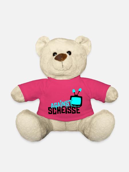 against scheisse - television - Teddy - Pink