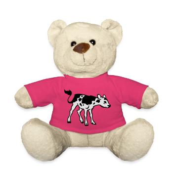 Kalb - Teddy - Pink - Vorne