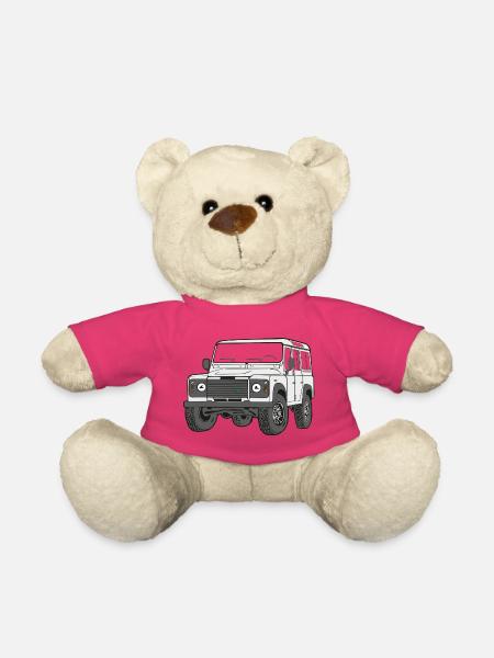 4x4 Defender 110 Adventure - Teddy Bear - pink