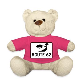 garden route - Teddy Bear - pink - Front