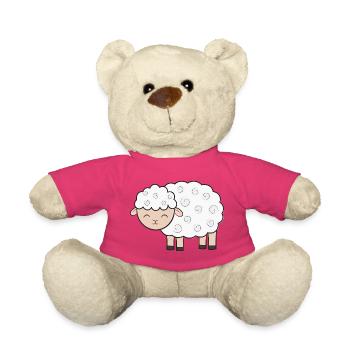 Schaf Schafe - Teddy - Pink - Vorne