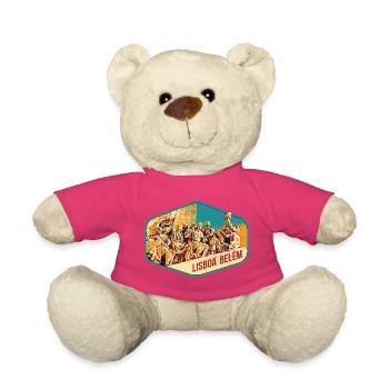 Lisbonne Portugal, belle ville Belem - Nounours - rose - Devant