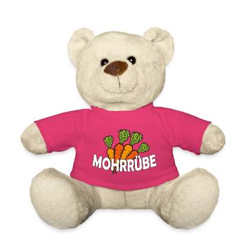 Carrot - Teddy Bear - pink - Front