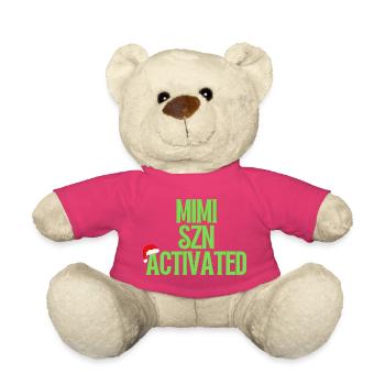 Mimi Szn activé - Conception de Noël - Nounours - rose - Devant