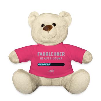 Fahrlehrer in Ausbildung - Teddy - Pink - Vorne