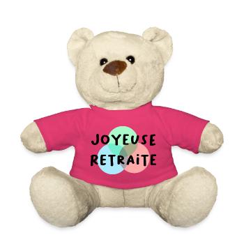 FRÖHLICHES RETREAT. RUHESTAND. PENSIONIERT. RUHESTAND - Teddy - Pink - Vorne