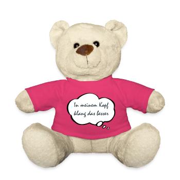 In meinem Kopf klang das besser - Teddy - Pink - Vorne
