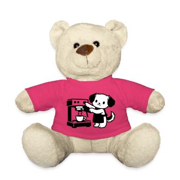 Barista-Hund supersüß - Teddy - Pink - Vorne