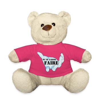 ICH LASSE DICH DAS MACHEN. - Teddy - Pink - Vorne
