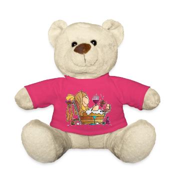 Senta - die gemütliche Badewanne / - Teddy - Pink - Vorne