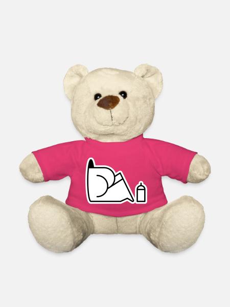 Looking For Cans - Teddy - Pink