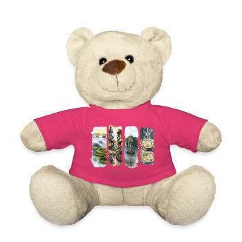 Vietnam Urlaub Travel – Natur & Kultur Motiv - Teddy - Pink - Vorne