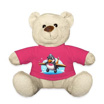 PinguinPilot Flugpinguin - Teddy - Pink - Vorne