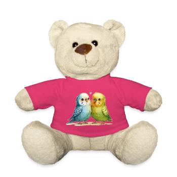 Budgies - Teddy Bear - pink - Front