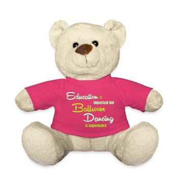 Danse de couple en valse - Nounours - rose - Devant
