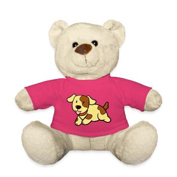 Süsser Hund - Teddy - Pink - Vorne