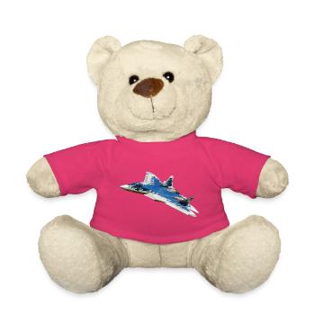 Su-57 - Teddy Bear - pink - Front