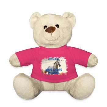 L’amour des chevaux - Nounours - rose - Devant