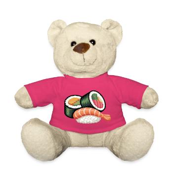 Einfache Sushi-Rolle - Teddy - Pink - Vorne