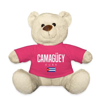 Camagüey Cuba Cubains - Nounours - rose - Devant