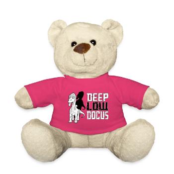 Dinosaurier T-Shirt für gesunde Menschen - Teddy - Pink - Vorne