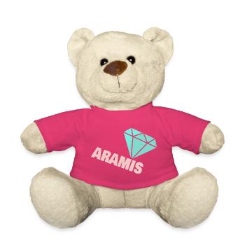 Aramis en tant que noble - Nounours - rose - Devant