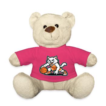 Basketball Cat Dunk - Teddy - Pink - Vorne