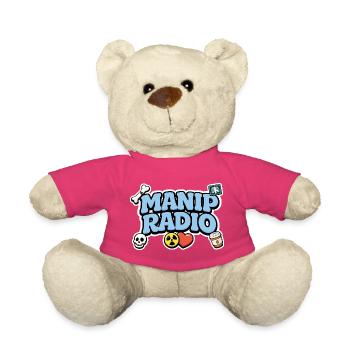 Manip Radio Humor Symbole und Logos Radiologie - Teddy - Pink - Vorne