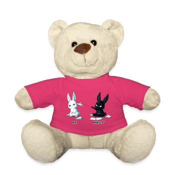 Conception du mème Fear Bunny - Nounours - rose - Devant