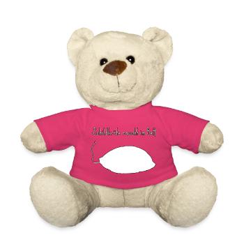 Schildkröte lustiger Wortwitz, zweideutiger Humor - Teddy - Pink - Vorne