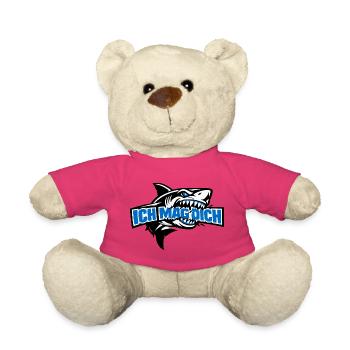 J’aime bien ce que tu dises dans le design de requins - Nounours - rose - Devant