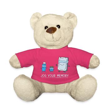 Softwareingenieur IT-Support J-og Your Memory Gym - Teddy - Pink - Vorne