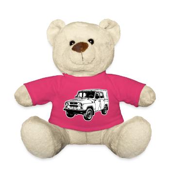 UAZ Geländefahrzeug (2-farbig) - Teddy - Pink - Vorne