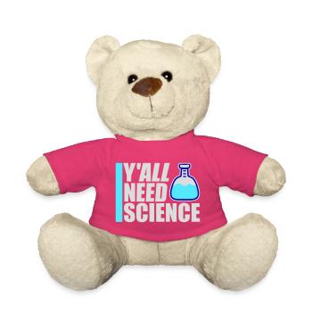 Vous avez besoin de science, de nerds drôles de science - Nounours - rose - Devant