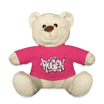 Rügen Graffiti Oldschool Hip Hop - Teddy - Pink - Vorne