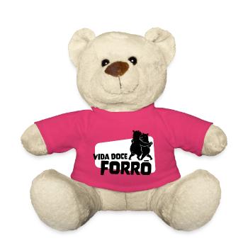 Vida Doce Forro – Tanzende Capybaras - Teddy - Pink - Vorne