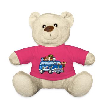 Griechenland Camper Wohnmobil - Teddy - Pink - Vorne