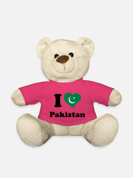 I love Pakistan - Teddy Bear - pink