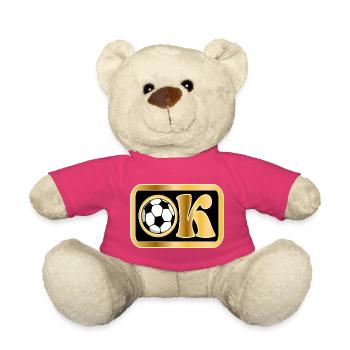 IN ORDNUNG - Okay - Fußball - Teddy - Pink - Vorne