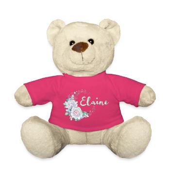Für Elaine - Teddy - Pink - Vorne