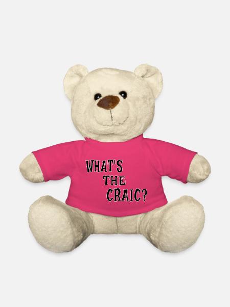 What’s the Craic? – Irish Slang - Teddy - Pink