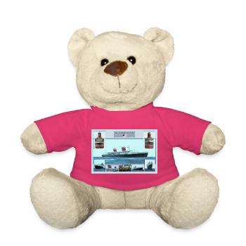 S.S. United States Poster - Teddy - Pink - Vorne