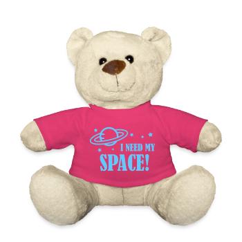 J’ai besoin de ma bague de planète spatiale - Nounours - rose - Devant