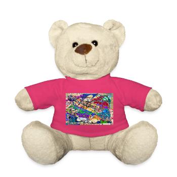 konstruierte_unordnung - Teddy - Pink - Vorne