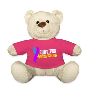 Blasenkrebs Krebs Blase - Teddy - Pink - Vorne
