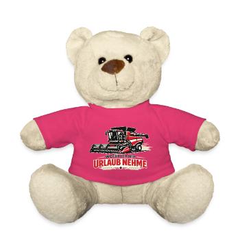 Urlaub für Erntefans - Teddy - Pink - Vorne