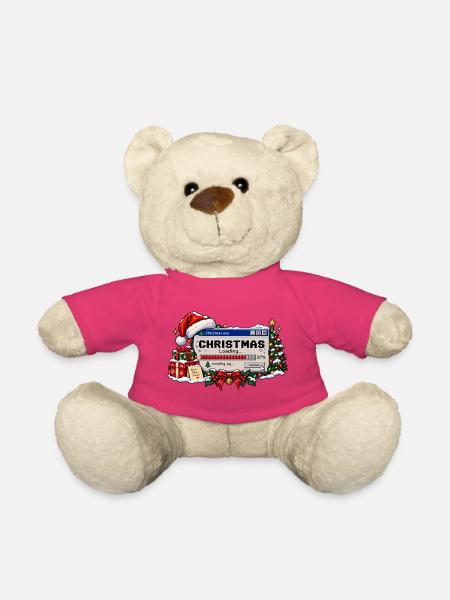 Christmas Loading - Teddy - Pink